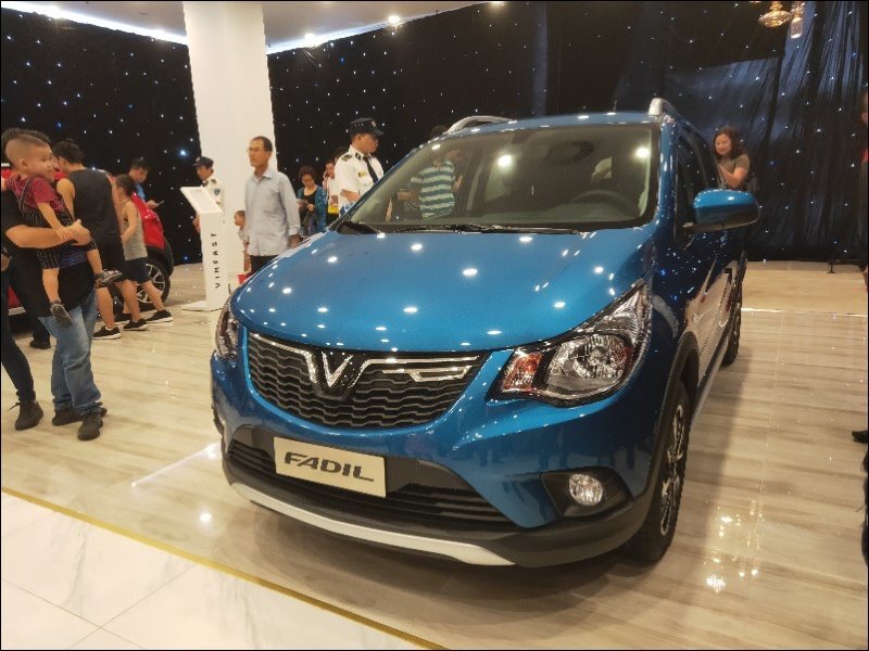 Mẫu xe Fadil trưng bày