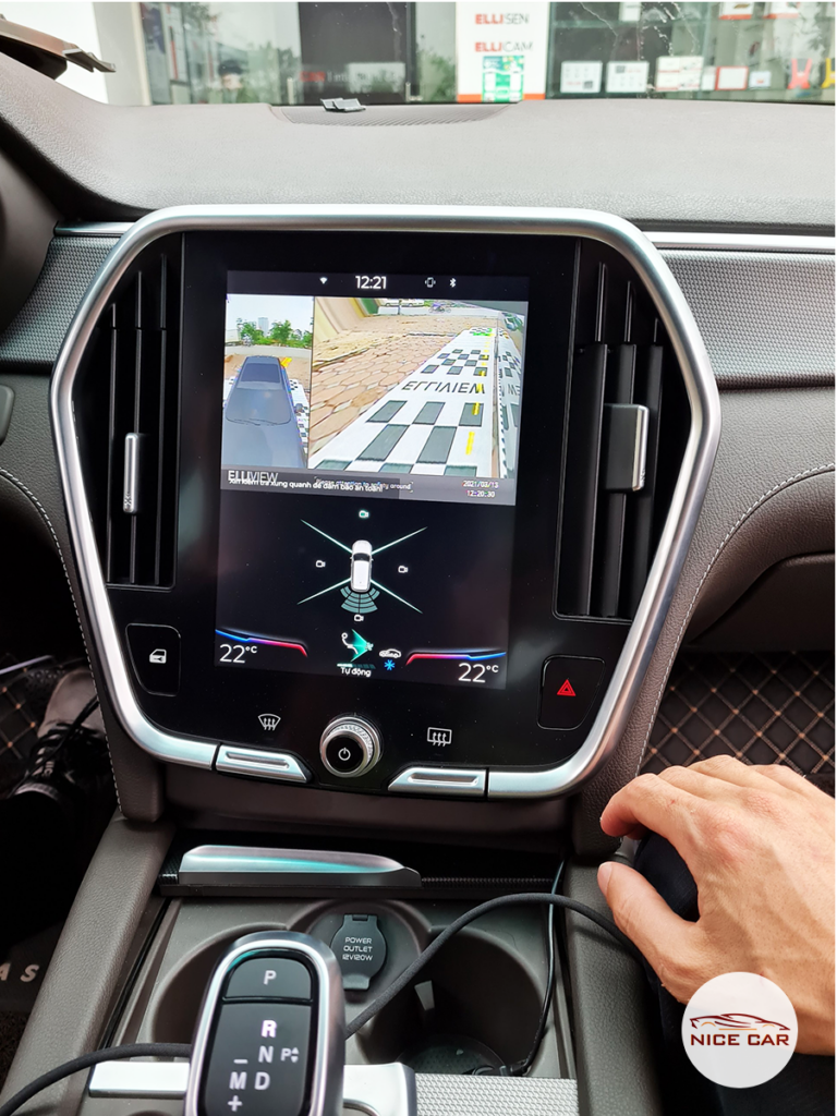 Camera 360 độ cao cấp trên màn hình Zin cho Vinfast Lux A, Lux SA 2021